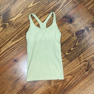 Lululemon Ebb to Street Tank Top Dew green